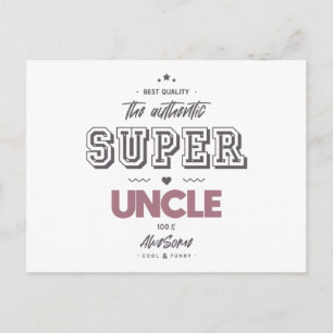The authentic great uncle postcard
