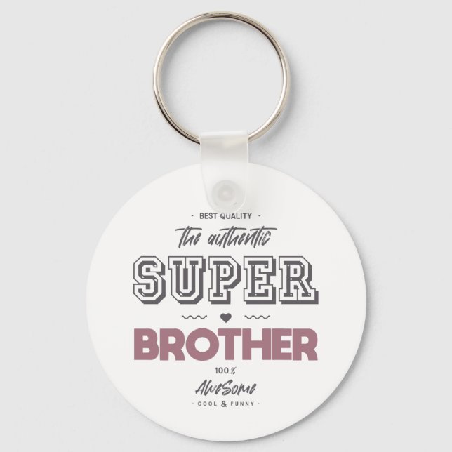 The authentic super brother key ring (Front)