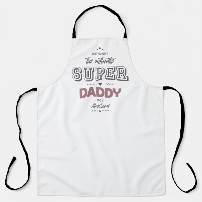 The authentic super daddy apron (Front)