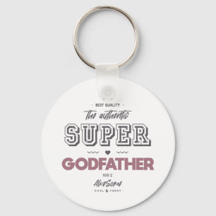 The authentic super godfather key ring