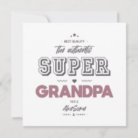The authentic super grandpa