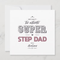 The authentic super step dad