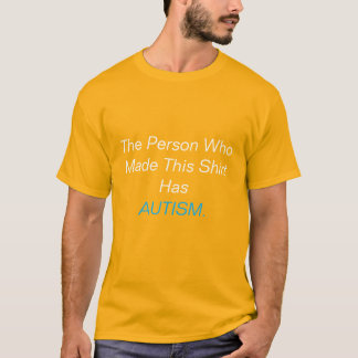 The AUTISM Person - Yellow Tee