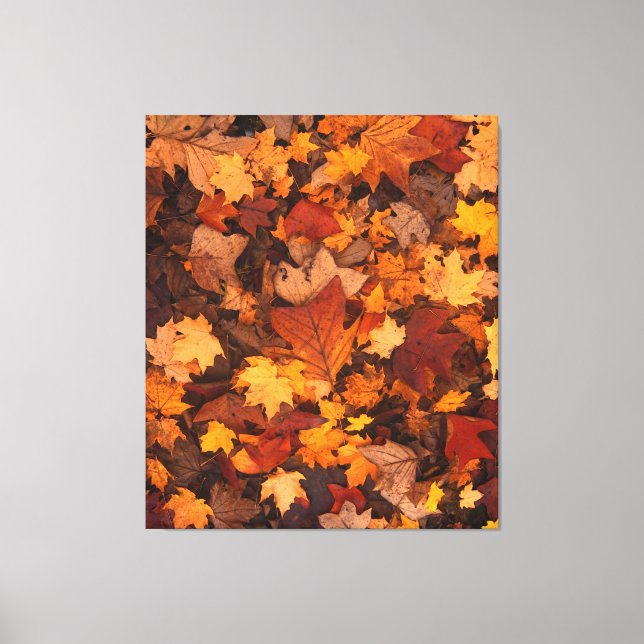 the autumn canvas print (Front)