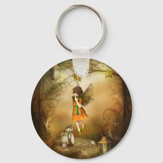 The Autumn Fairy Key Ring (Front)