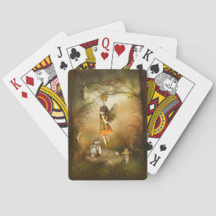 The Autumn Fairy Playing Cards