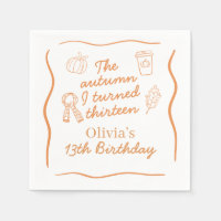 The Autumn I Turned Thirteen Fall Birthday