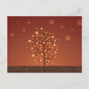 The Autumn Tree Postcard