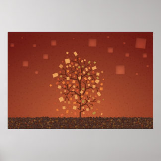 The Autumn Tree Poster
