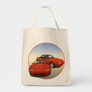 The Avenue Art Red Sports Car Tote Bag