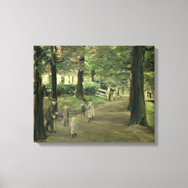 The Avenue Canvas Print (Front)