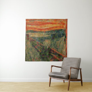 The Avocado Scream Fine Art Vegan Spoof Tapestry