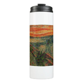 The Avocado Scream Fine Art Vegan Spoof Thermal Tumbler