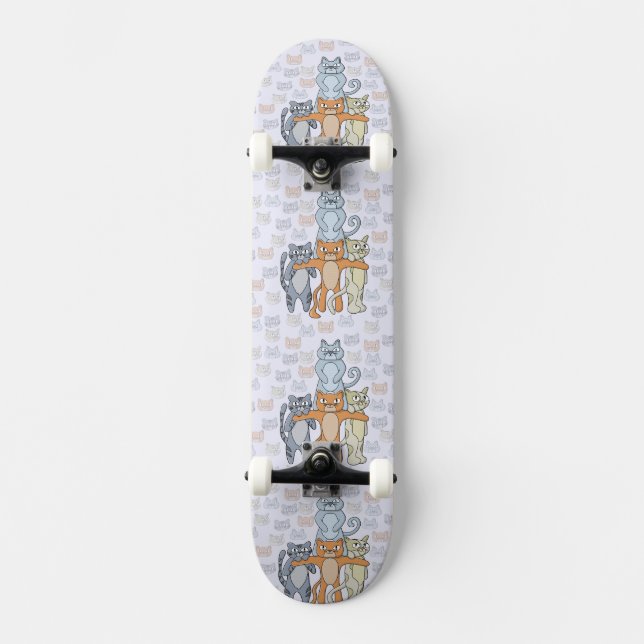 The Awesome Cats Skateboard (Front)