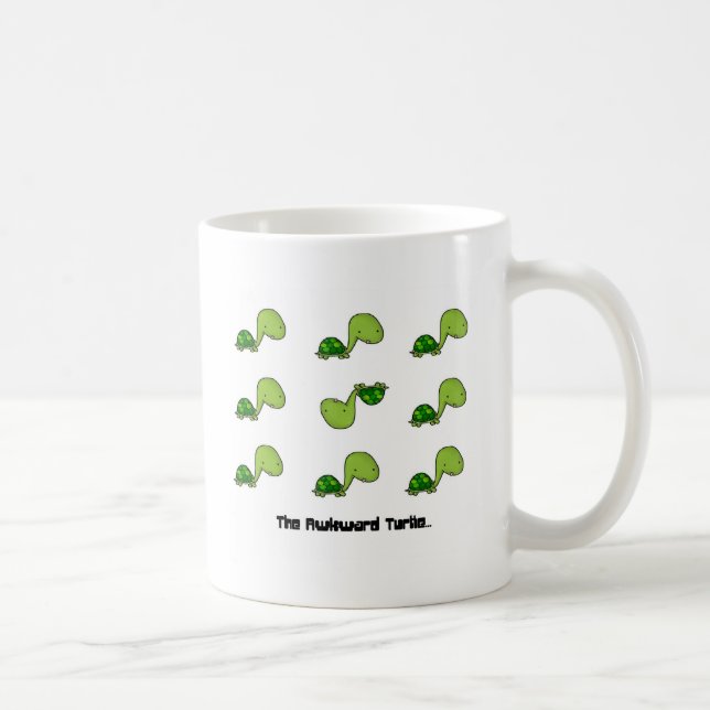 The Awkward Turtle Coffee Mug (Right)