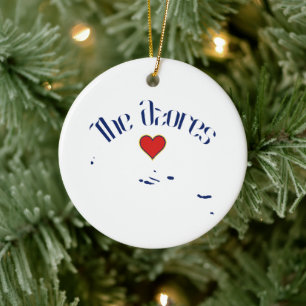 The Azores  Ceramic Tree Decoration