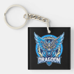 The Azure Dragoon - 2000's Storm Heritage Edition Key Ring
