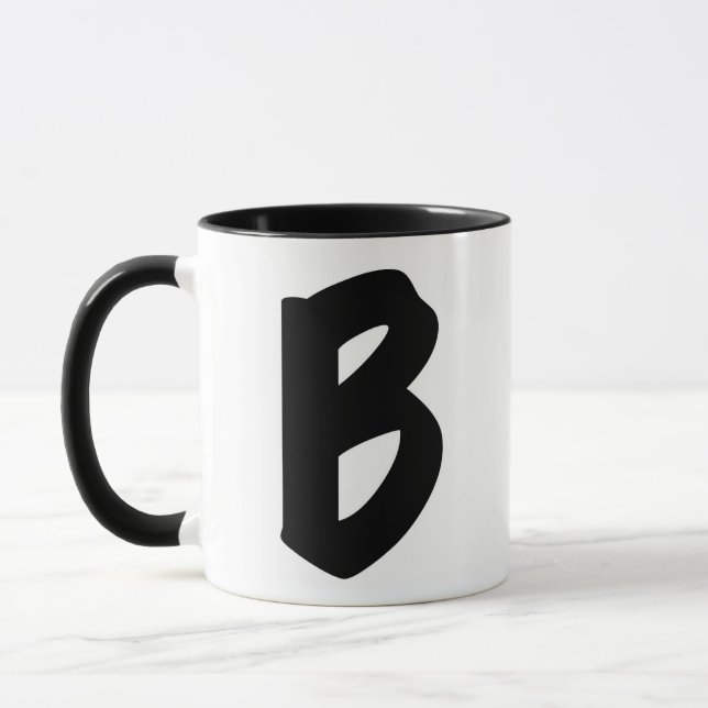 The "B" Mug (Left)