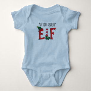 The Baby Elf Family Matching Christmas Pajama Gift Bodysuit