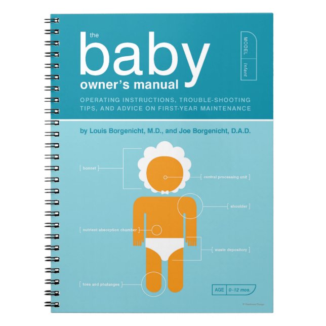 The Baby Owner's Manual Notebook (Front)