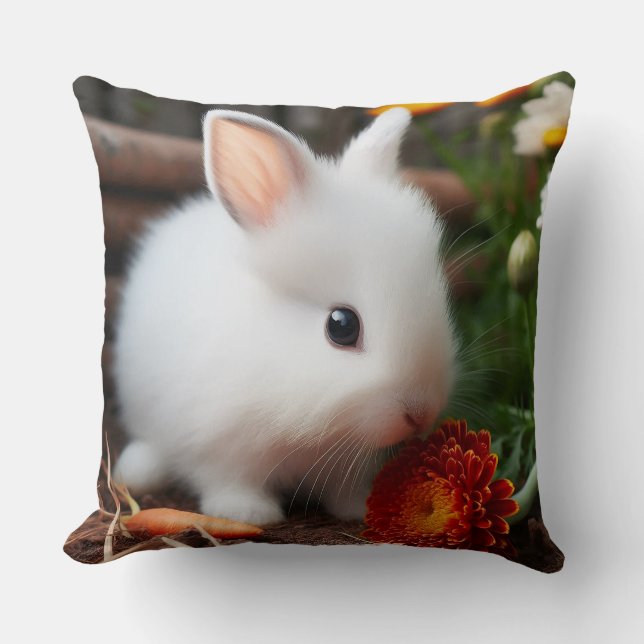 The Baby Rabbit Cushion (Front)