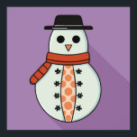 The baby snowman at Christmas Poster<br><div class="desc">The baby snowman at Christmas</div>