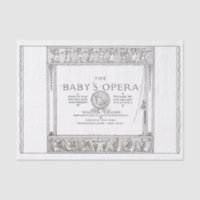 The Babys Opera Vintage Children's Poster