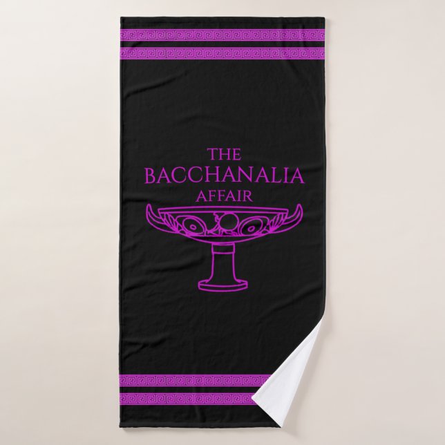 The Bacchanalia Affair towel  (Bath Towel)