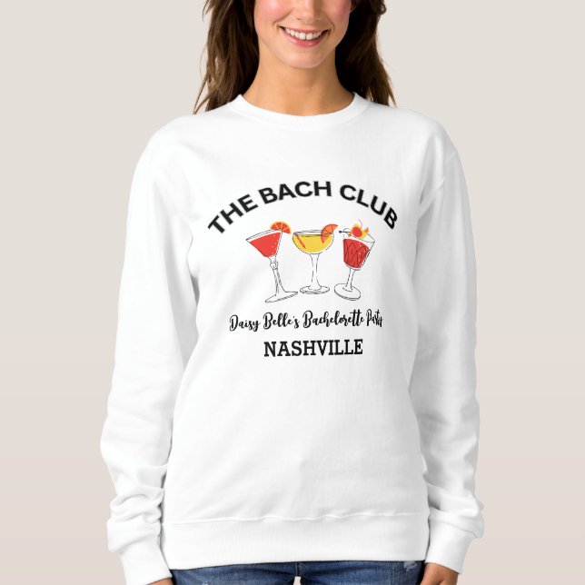 The Bach Club T-Shirt Sweatshirt (Front)