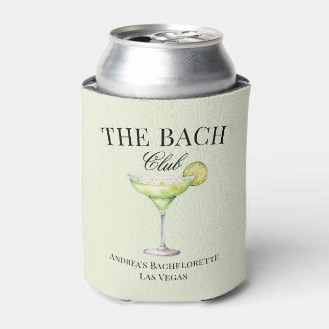 The Bach Margarita Cocktail Luxury Social Club  Can Cooler (Can Front)
