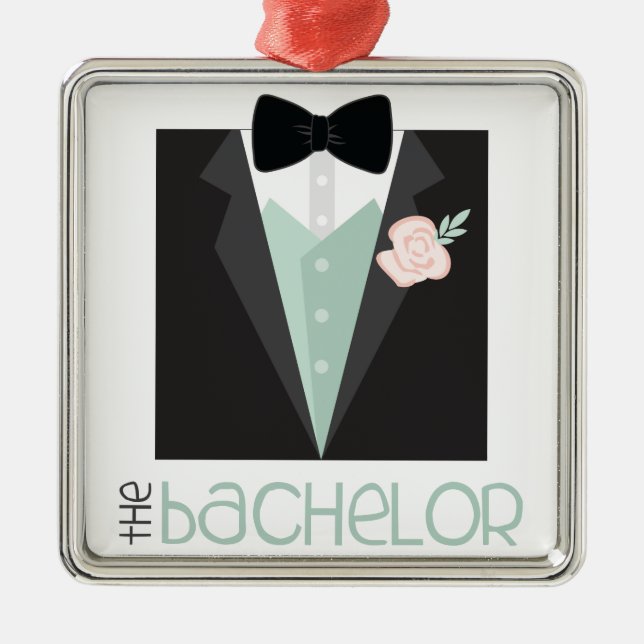 The Bachelor Metal Tree Decoration (Front)
