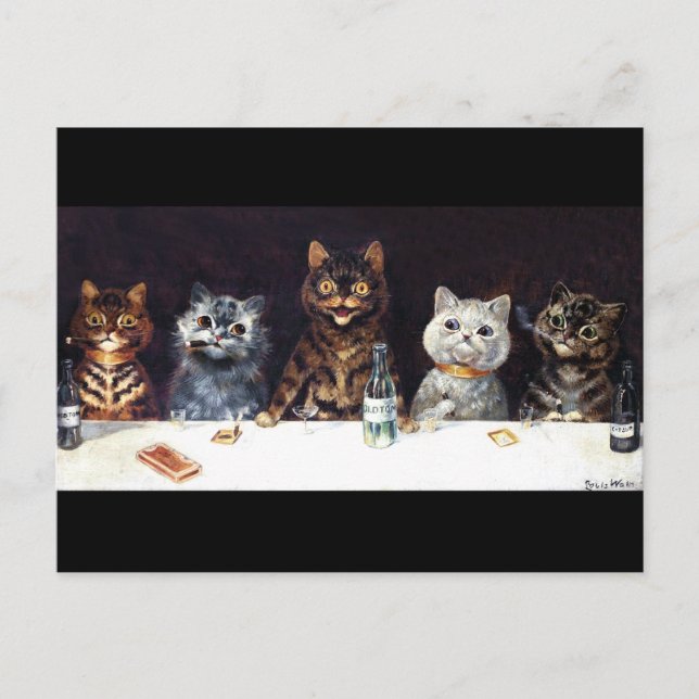 The Bachelor Party Postcard (Front)