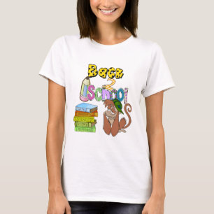 the back school with the monkey T-Shirt
