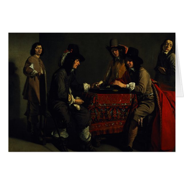 The Backgammon Players (Front Horizontal)