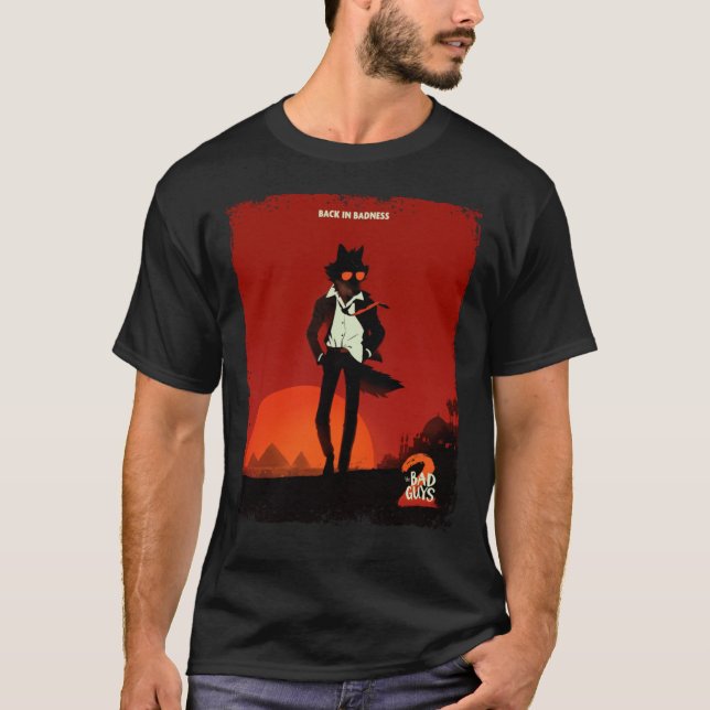 The Bad Guys 2 Animation Movie retro T-Shirt (Front)