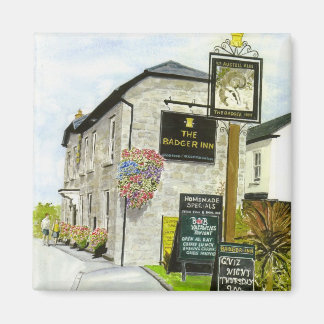 'The Badger Inn' Magnet