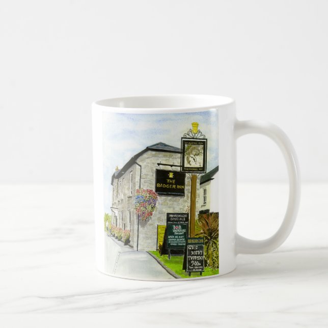 'The Badger Inn' Mug (Right)