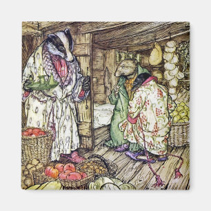 “The Badger’s House” by Arthur Rackham Magnet