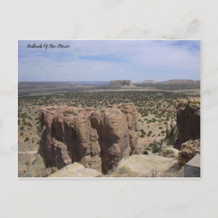 The Badlands Of New Mexico Postcard