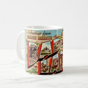 The Badlands Postcard Coffee Mug