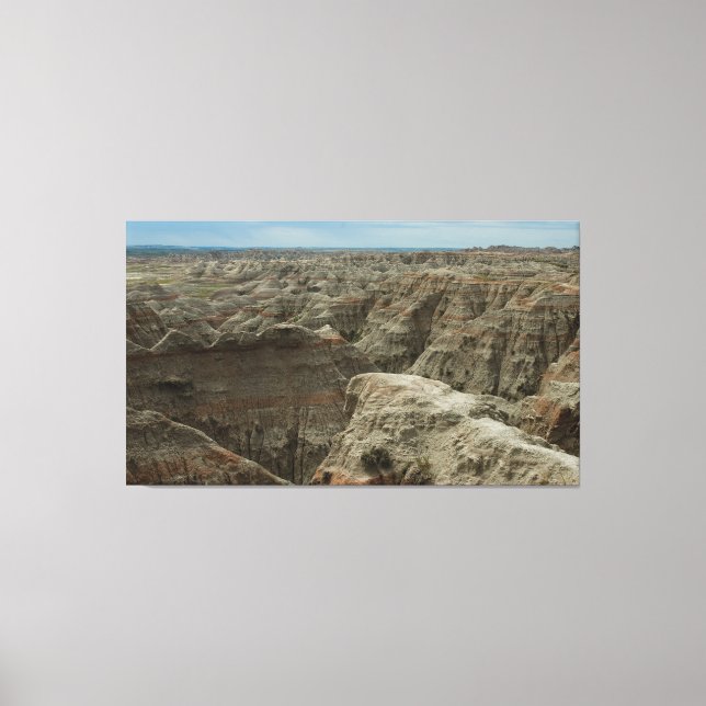 The Badlands - Wild Places Photography Canvas Print (Front)