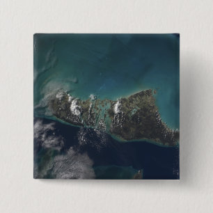 The Bahamas' Andros Island 15 Cm Square Badge