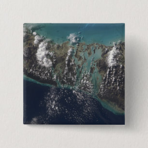 The Bahamas' Andros Island 2 15 Cm Square Badge