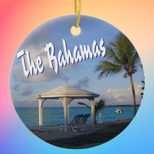 The Bahamas Commemorative Ceramic Tree Decoration
