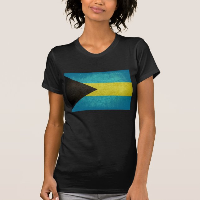 The Bahamas Flag; Bahamian T-Shirt (Front)