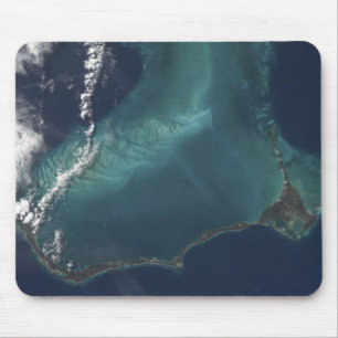 The Bahamas' lengthy narrow Eleuthra Island Mouse Pad