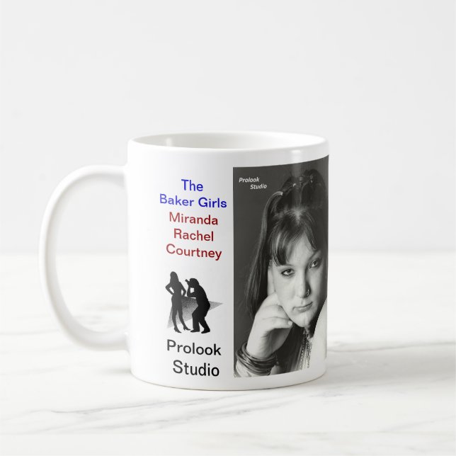 The Baker Girls coffee mug (Left)