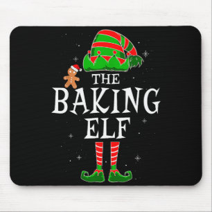 The Baking Elf Group Matching Family Christmas Coo Mouse Pad