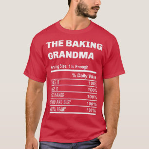 The Baking Grandma funny family reunion gift T-Shirt