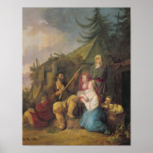 The Balalaika Player, 1764 Poster